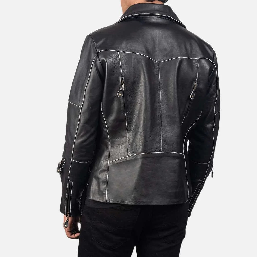 Vincent Leather Biker Jacket