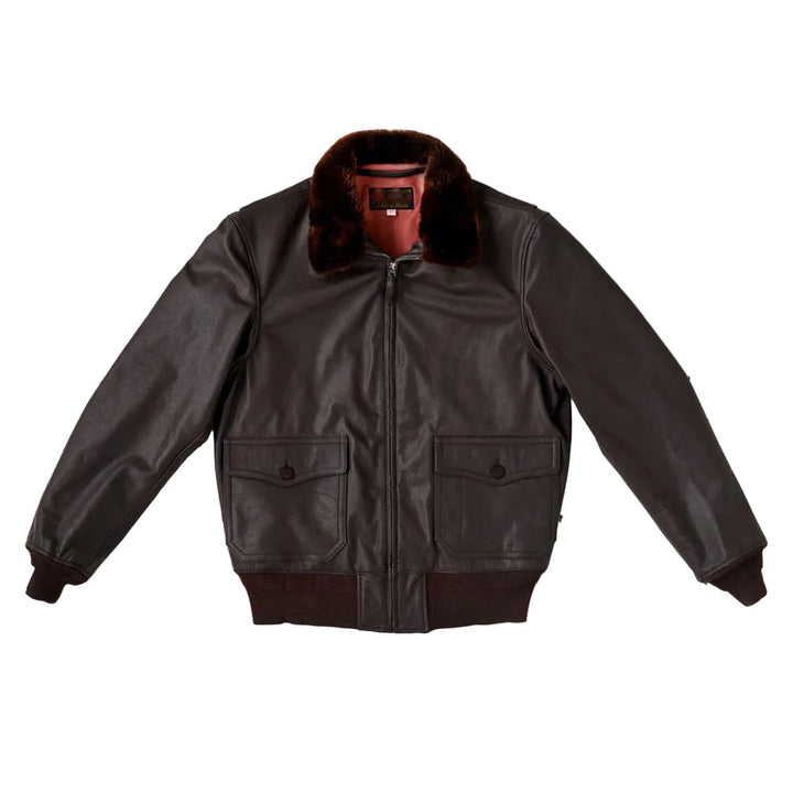 Men’s Weston Cowhide Leather Aviator Jacket