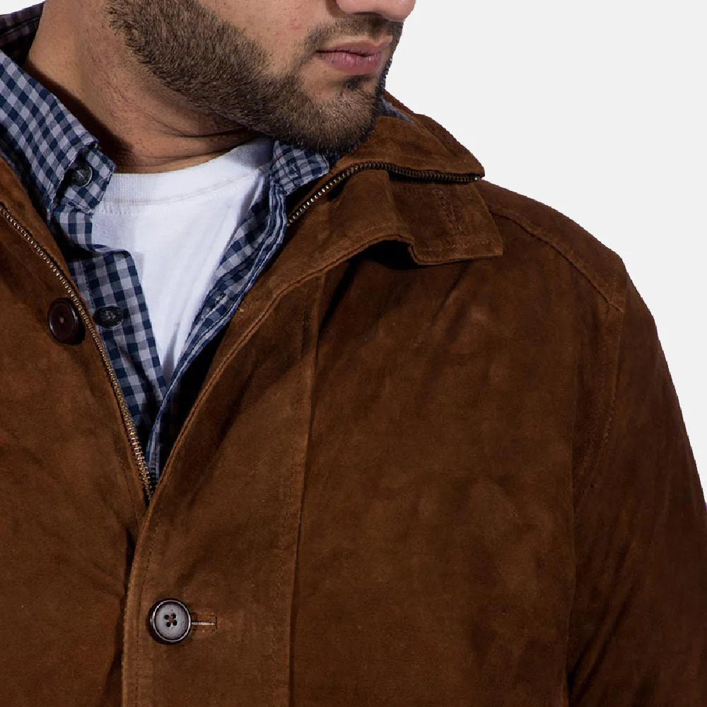 Custom Michael Thompson Suede Jacket