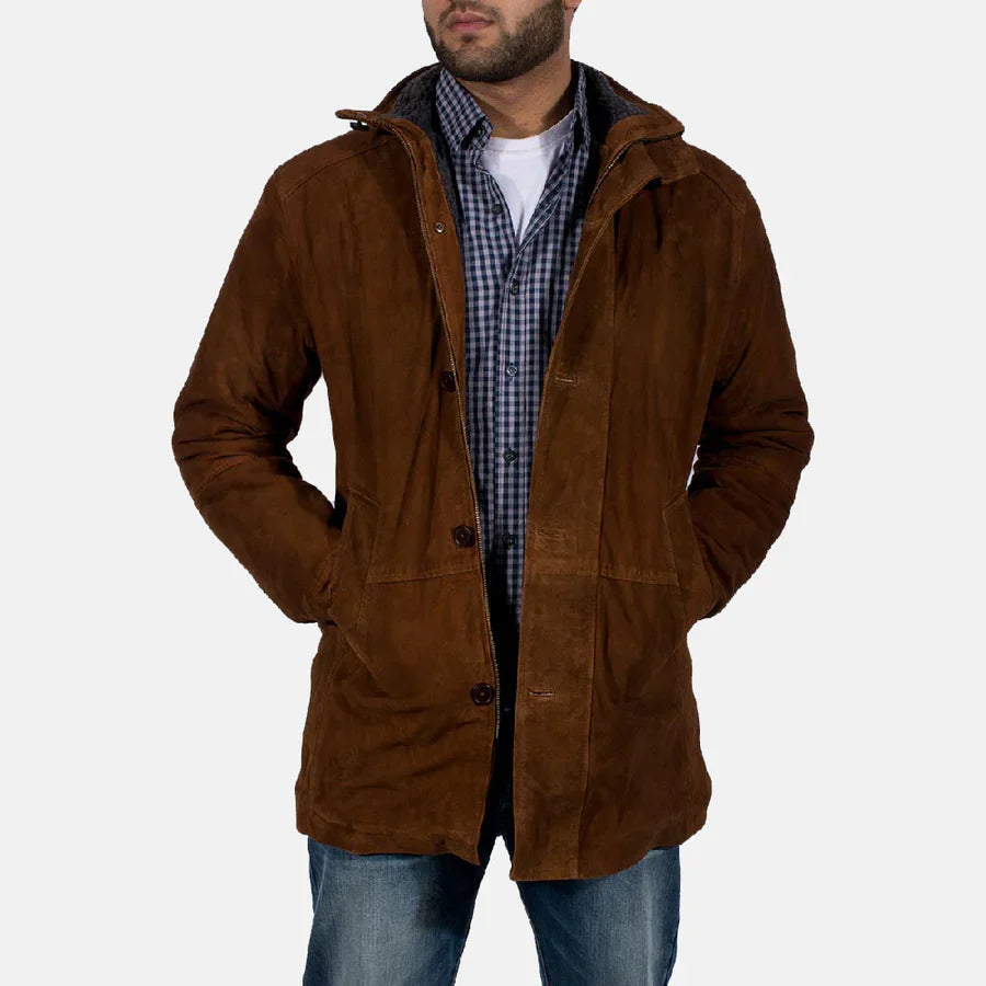 Custom Nigel Mcginn Suede Jacket