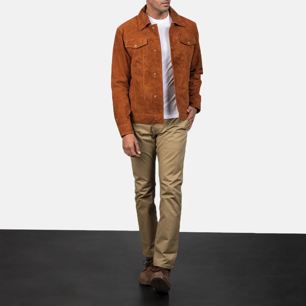 Custom Ainslie Andrews Suede Jacket