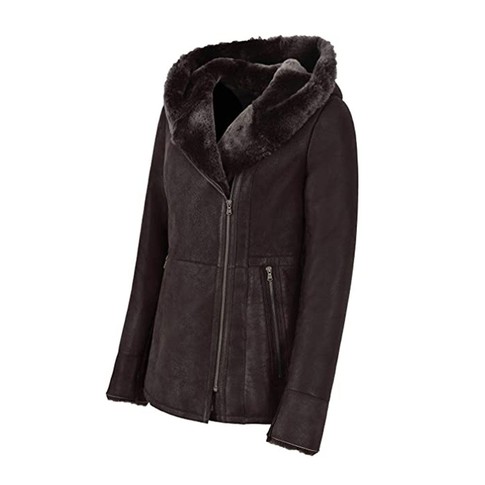 Women’s Celeste Sheepskin Leather Jacket