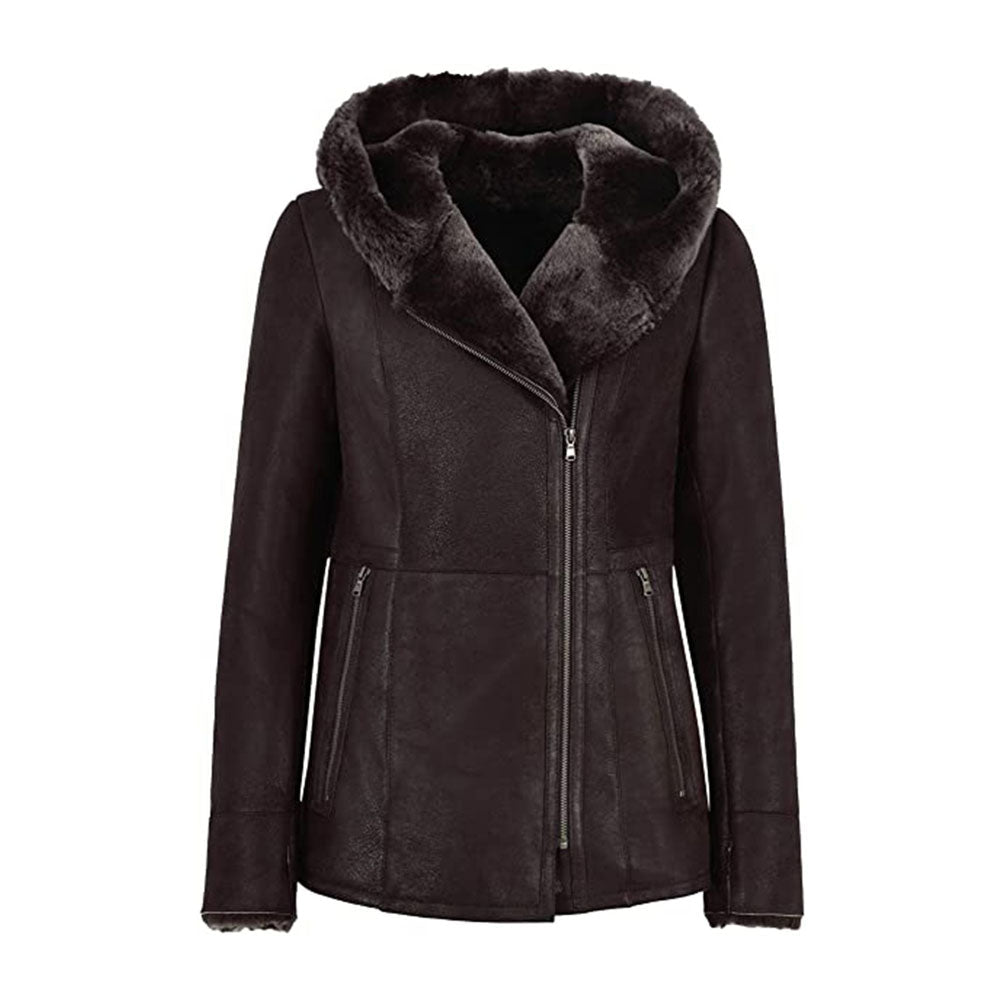 Women’s Celeste Sheepskin Leather Jacket