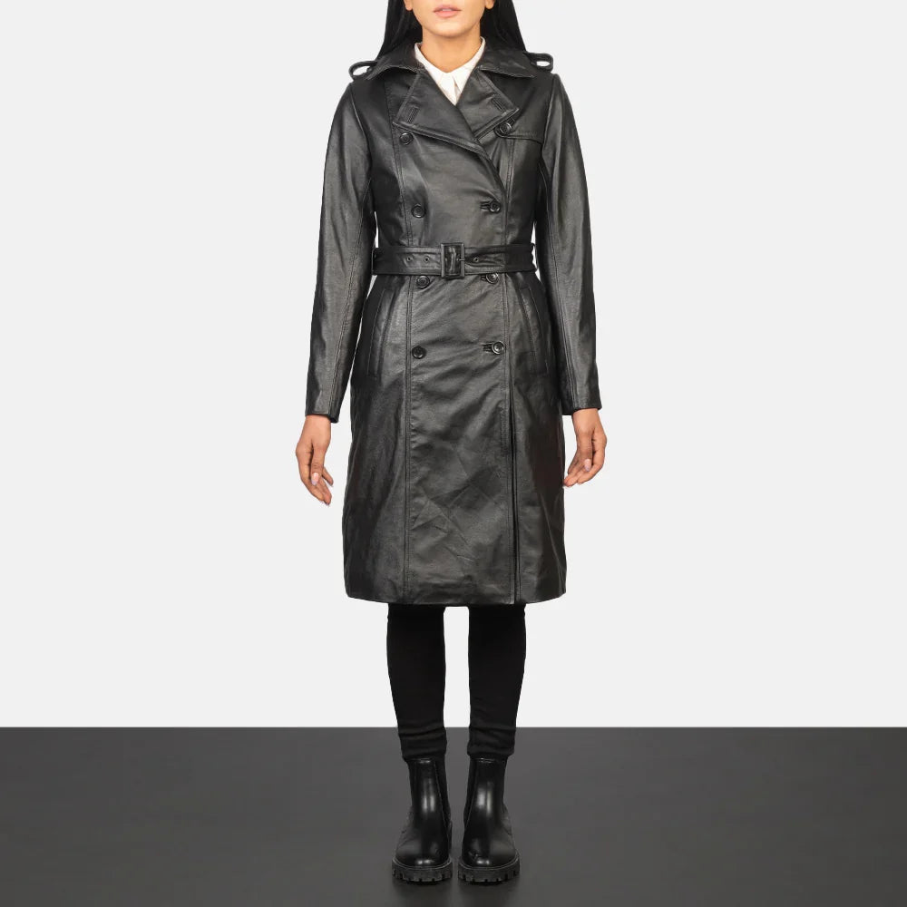 Custom Alÿcia Bacon Leather Coat