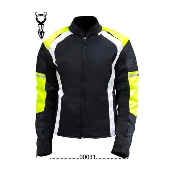 Women’s Textile Motorcycle Jacket – Waterproof Cordura with CE Armor