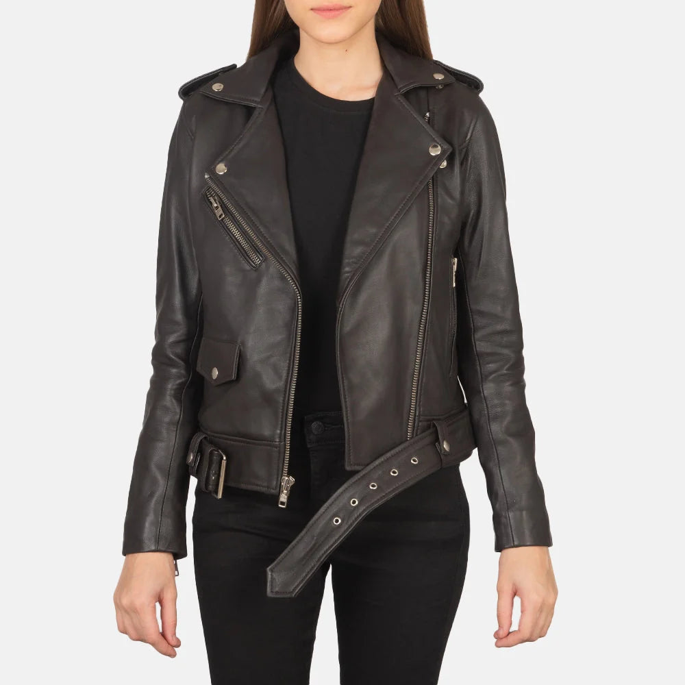 Alison Leather Biker Jacket