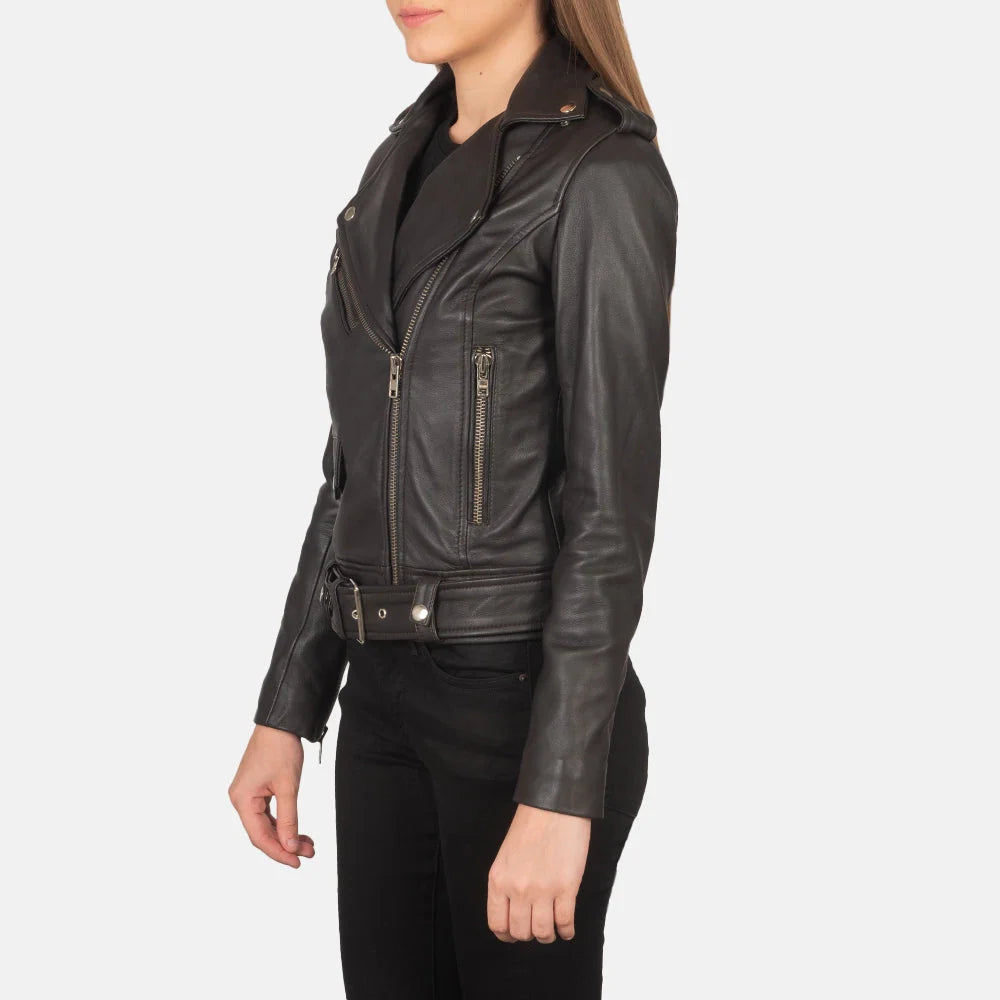 Alison Leather Biker Jacket