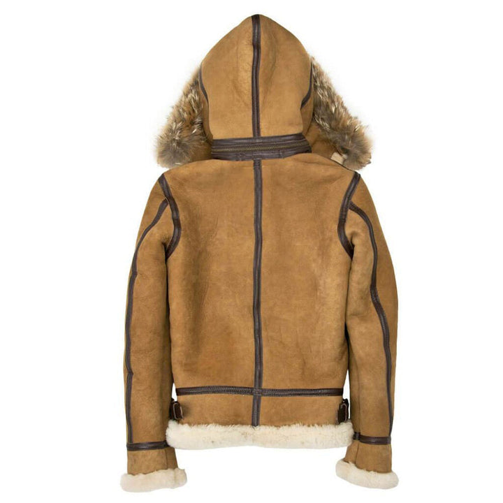 Women’s Willa Sheepskin Leather Aviator Jacket