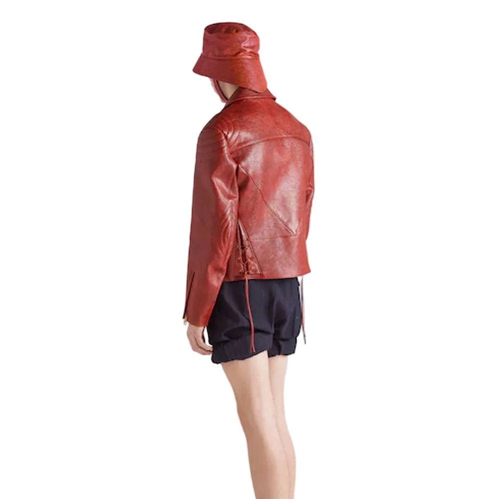 Women’s Clara Red Sheepskin Leather Jacket
