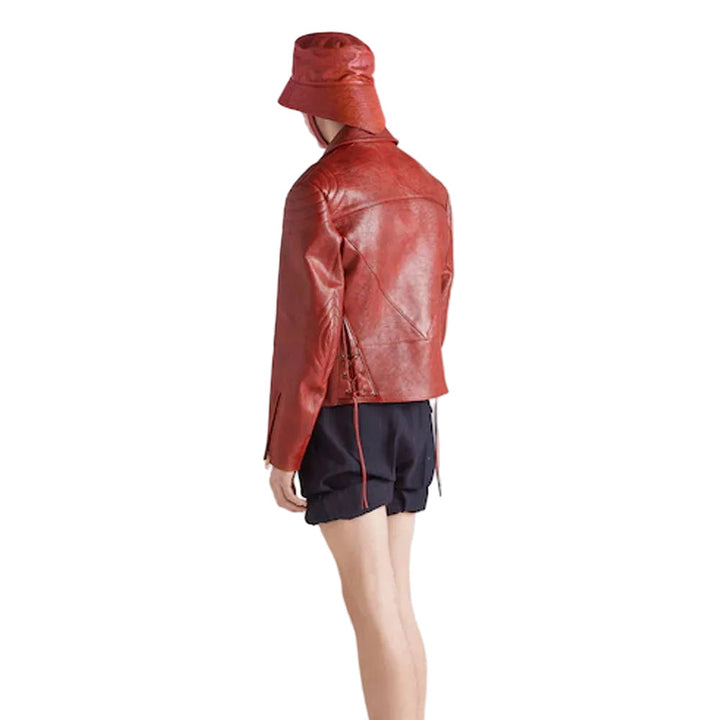 Women’s Clara Red Sheepskin Leather Jacket