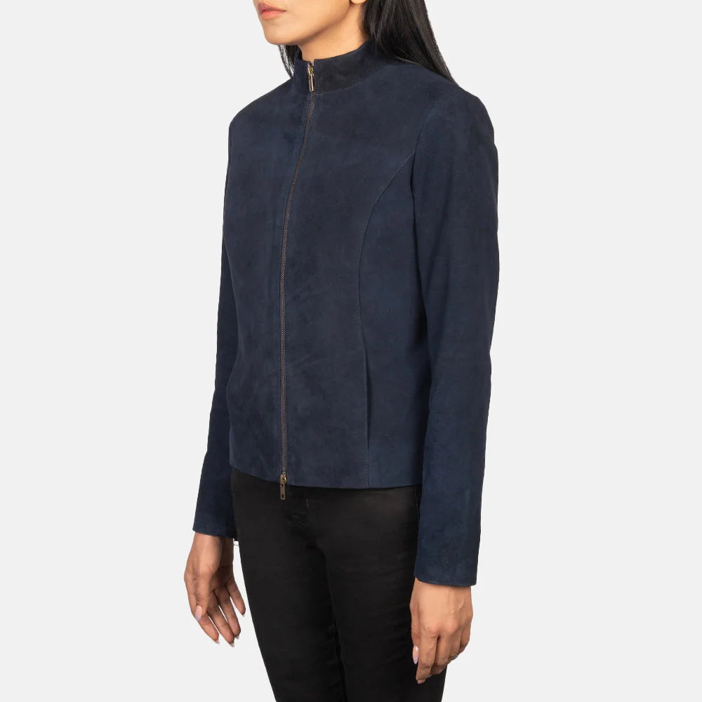 Rumella Leather Biker Jacket