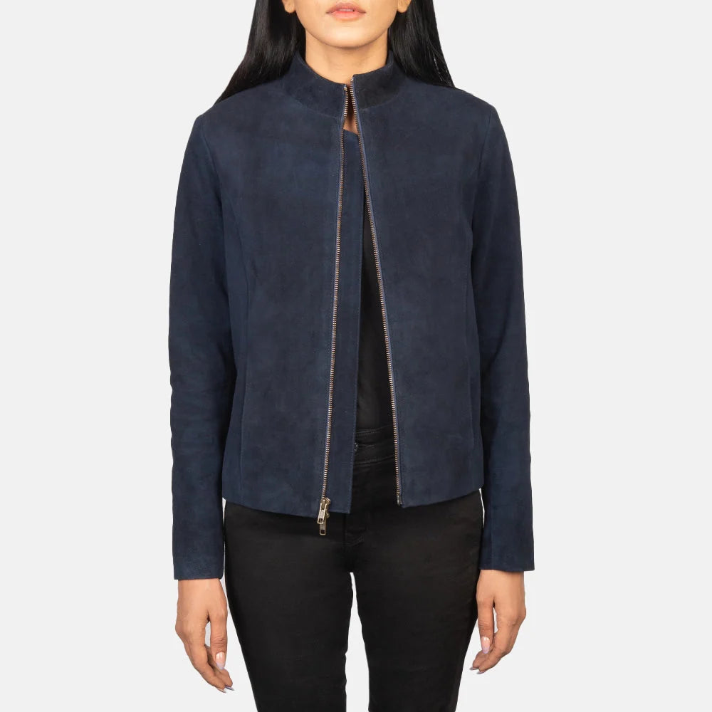 Rumella Leather Biker Jacket
