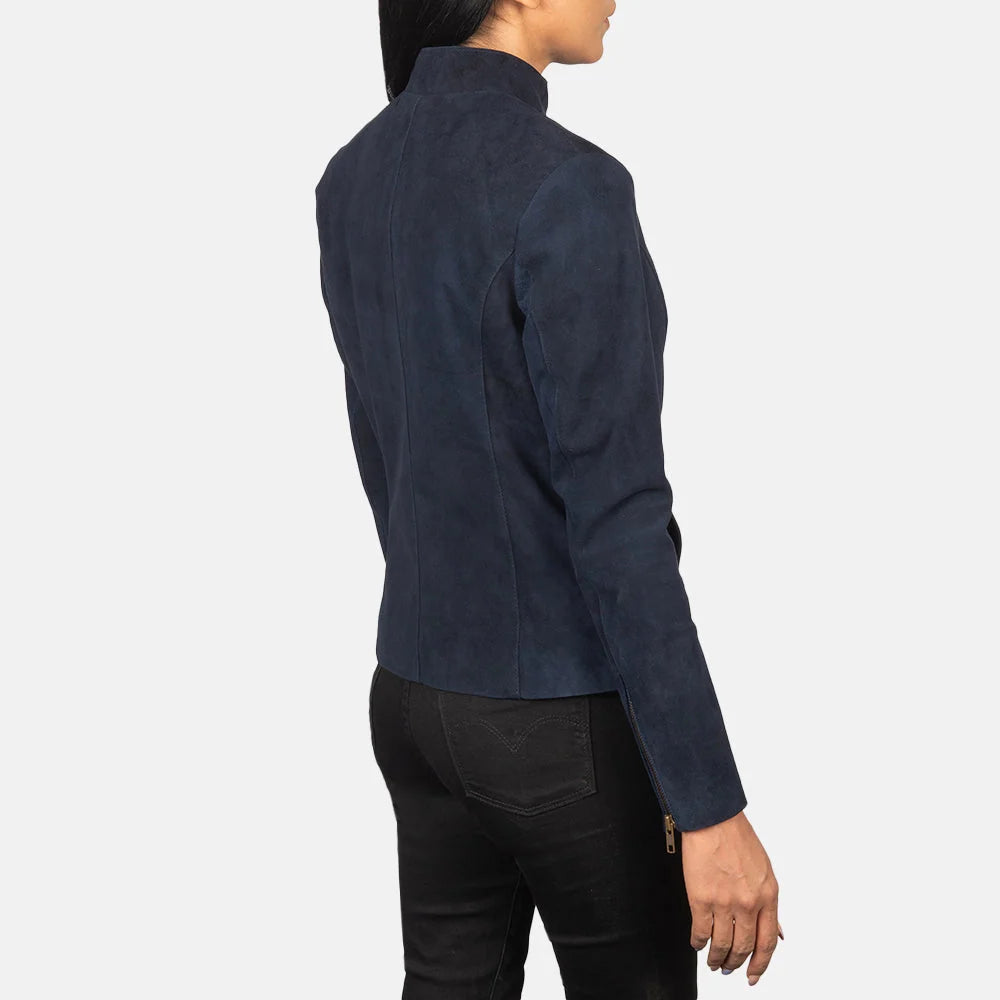 Rumella Leather Biker Jacket
