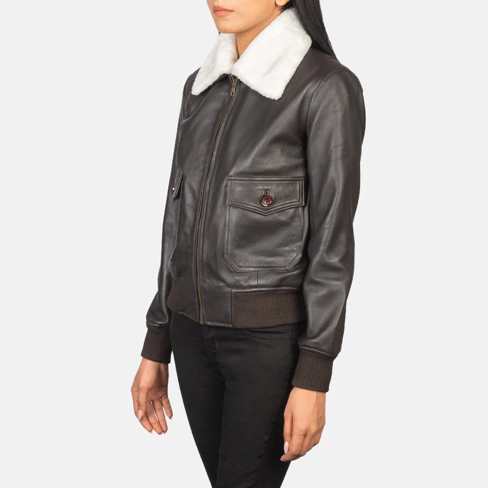 Stella G-1 Leather Bomber Jacket