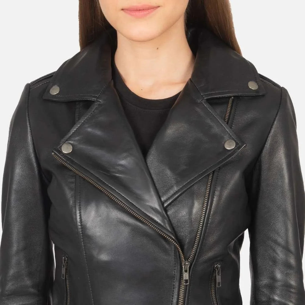 Flashback Leather Biker Jacket