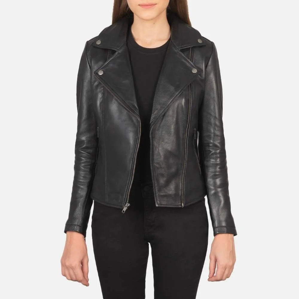 Flashback Leather Biker Jacket