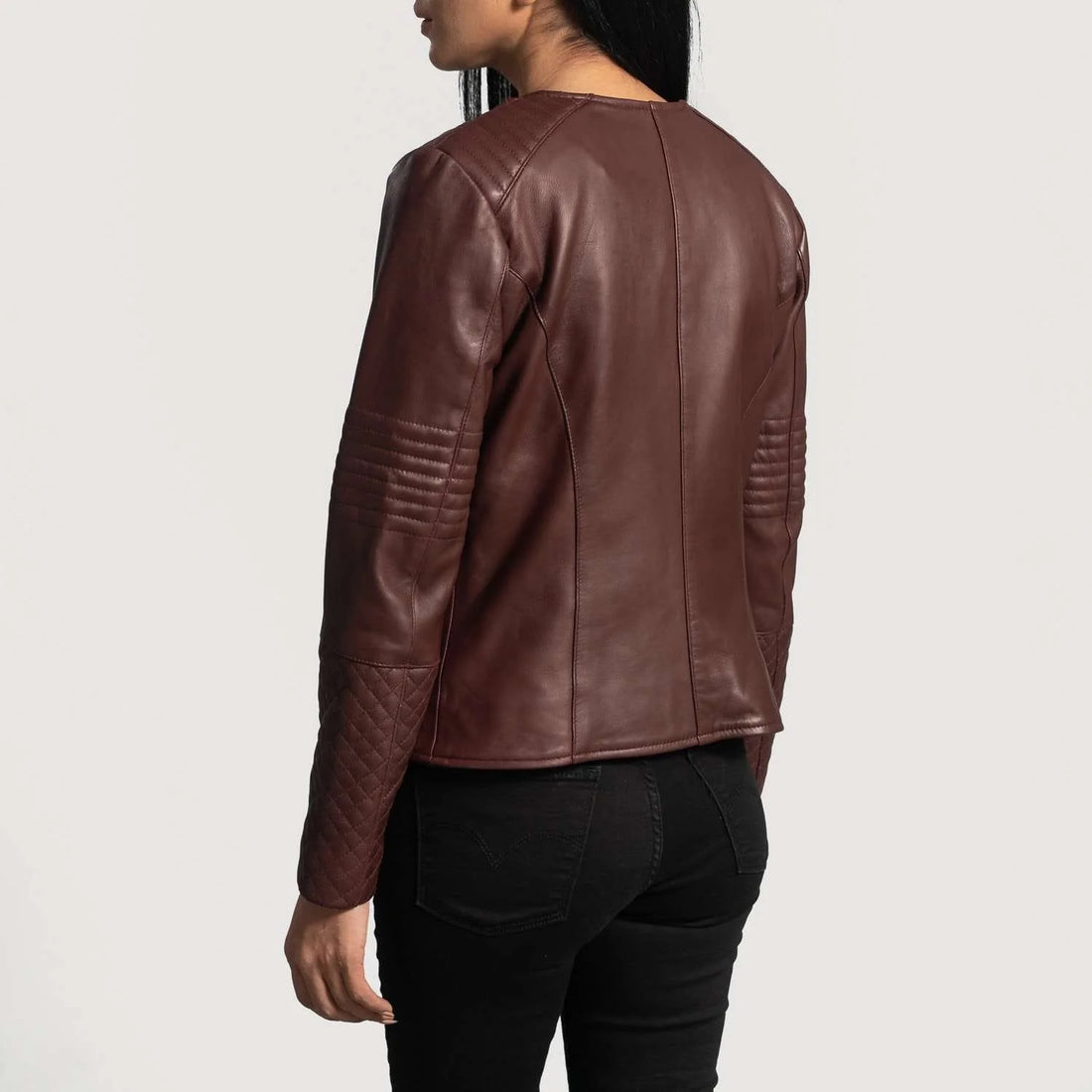 Nexi Quilted Leather Jacket