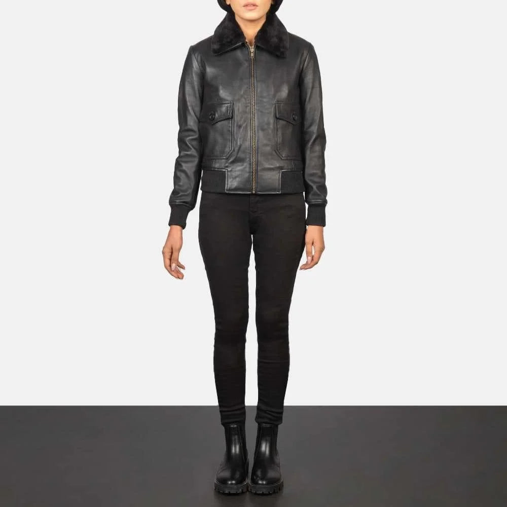 Stella G-1 Leather Bomber Jacket