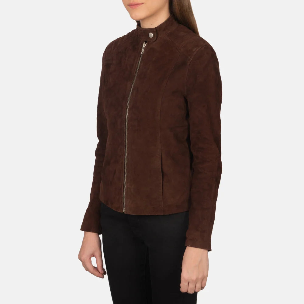 Kelsee Leather Biker Jacket