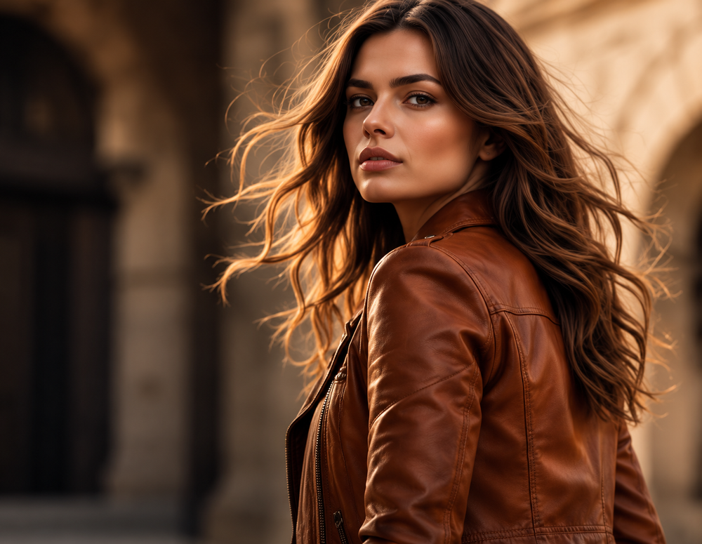 Women's leather