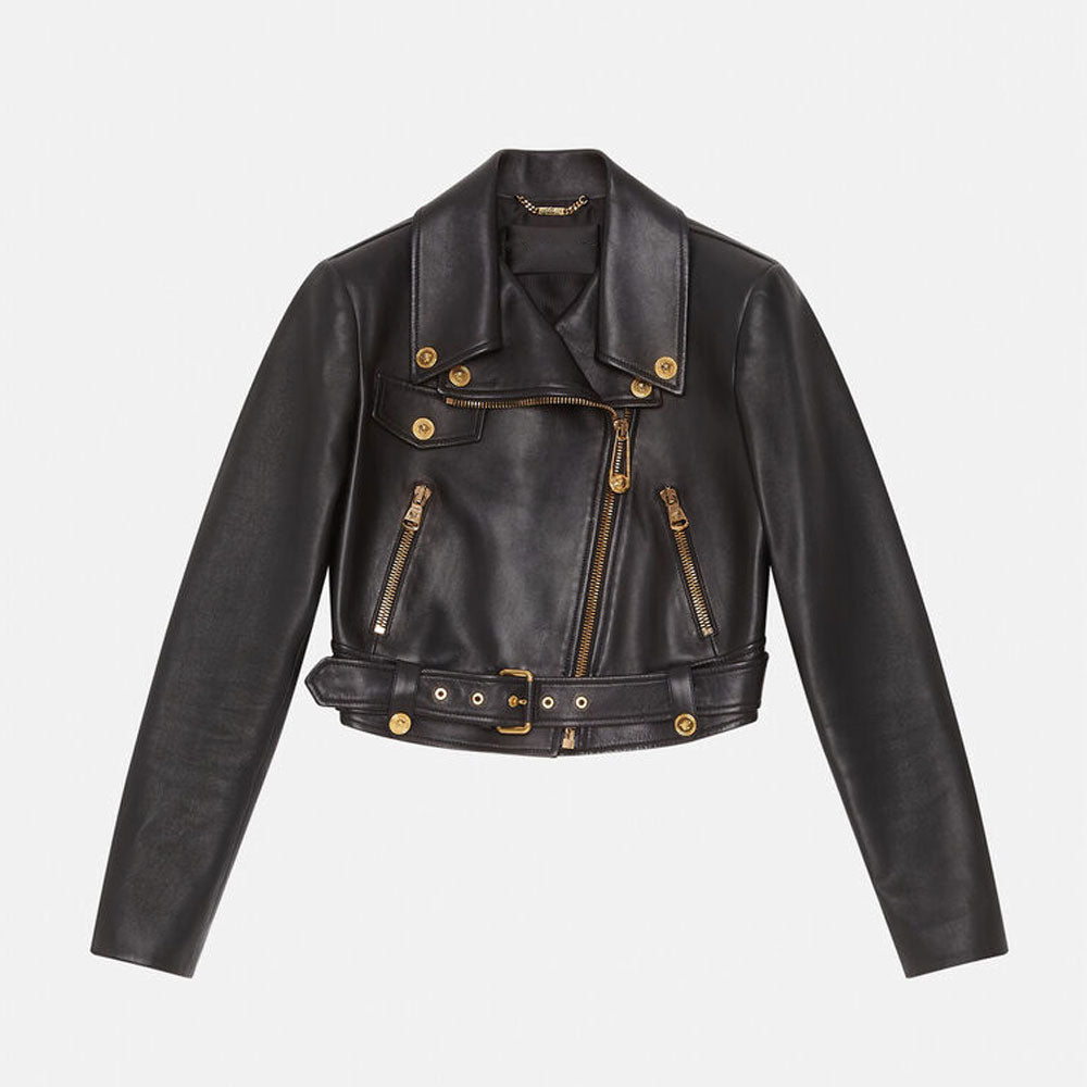 Women’s Vivienne Black Sheepskin Leather Jacket