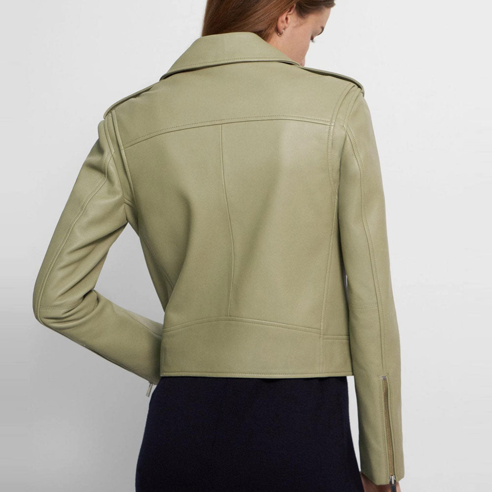 Women’s Nero Sheepskin Leather Jacket