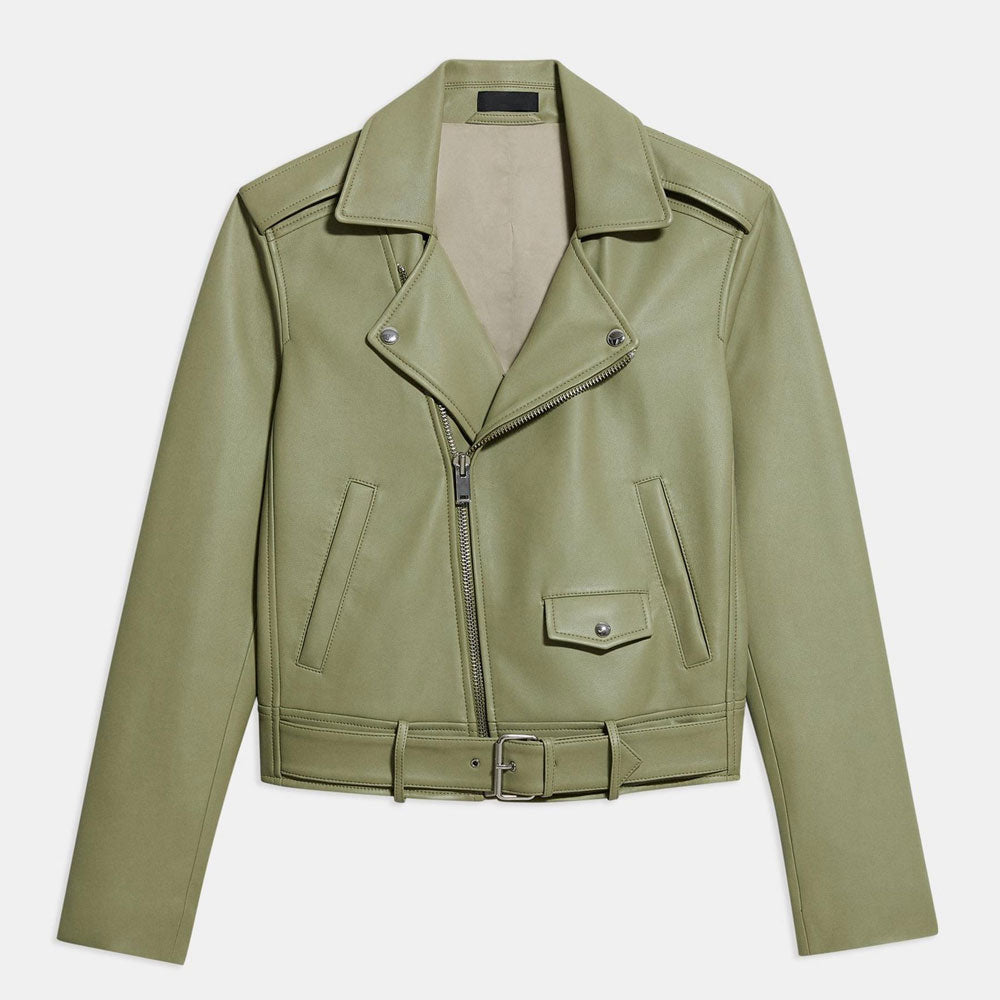 Women’s Nero Sheepskin Leather Jacket