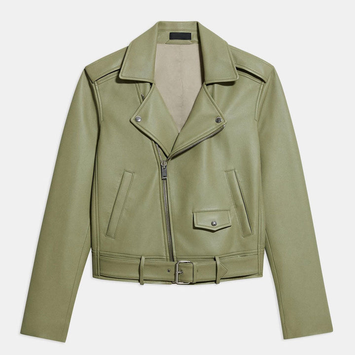 Women’s Nero Sheepskin Leather Jacket